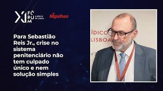 Para Sebastião Reis Jr., crise no sistema penitenciário não tem culpado único e nem solução simples Para Sebastião Reis Jr., crise no sistema penitenciário não tem culpado único e nem solução simples