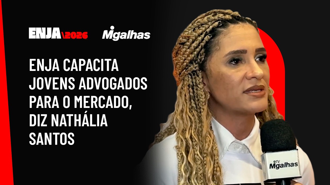 ENJA capacita jovens advogados para o mercado, diz Nathália Santos