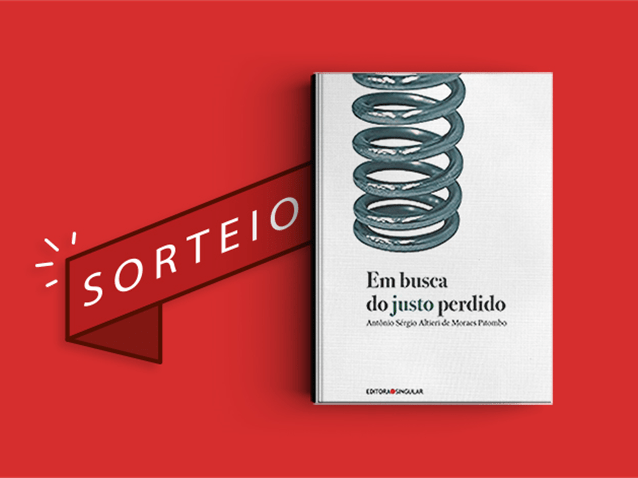 Resultado do sorteio da obra "Em busca do justo perdido"