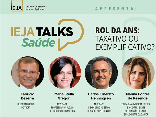 Especialista em Saúde Suplementar comanda "IEJA Saúde Talks" hoje