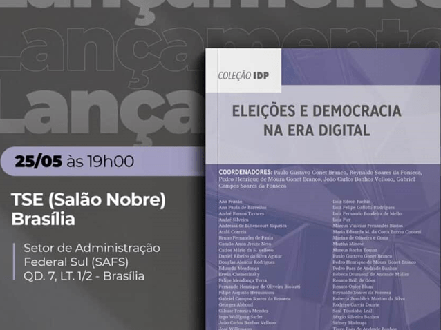 Ministros lançam livro sobre Democracia e Eleições Ministros lançam livro sobre Democracia e Eleições