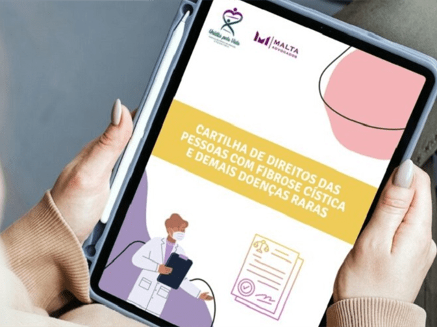 Cartilha sobre direitos das pessoas com fibrose cística é lançada