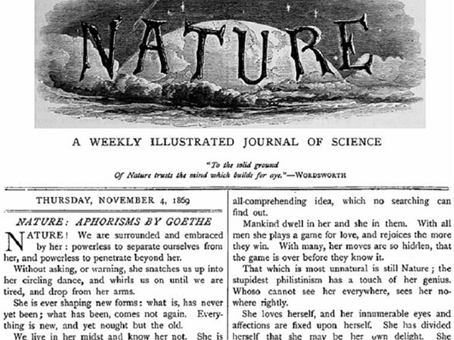 (Imagem: Nature journal.)