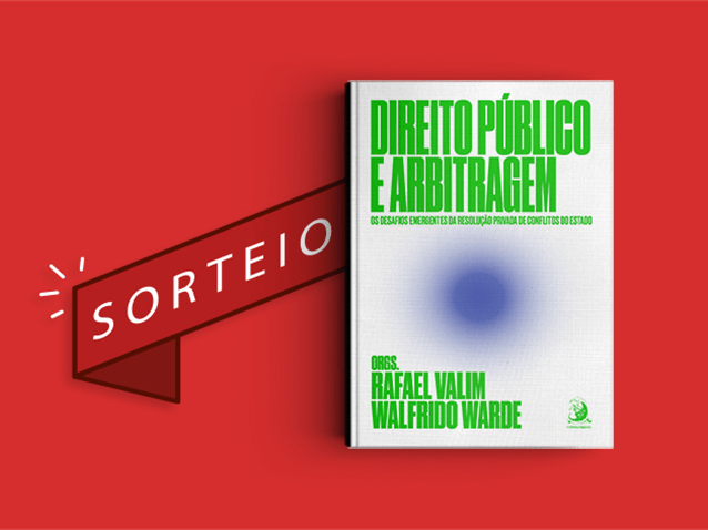 Resultado do sorteio da obra "Direito Público e Arbitragem"