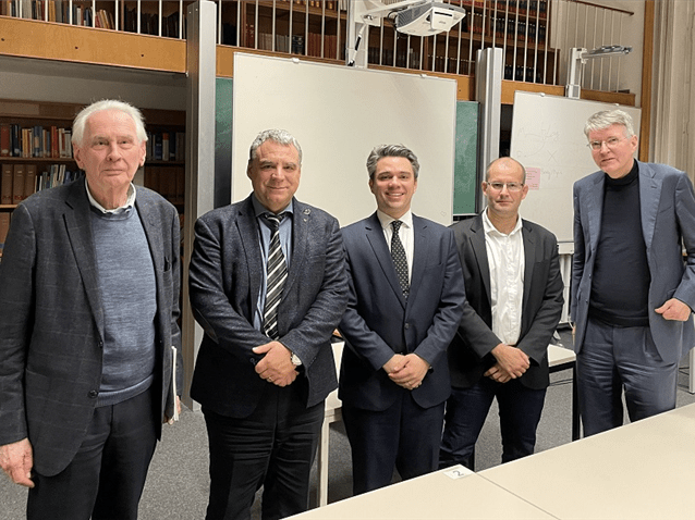 Constitucionalista Saul Tourinho Leal encerra pós-doc na Alemanha Constitucionalista Saul Tourinho Leal encerra pós-doc na Alemanha