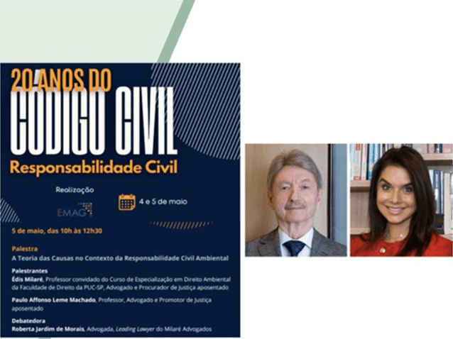 Milaré Advogados participa de curso sobre os 20 anos do Código Civil