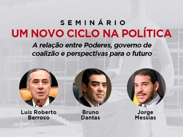 Evento discute novo ciclo na política