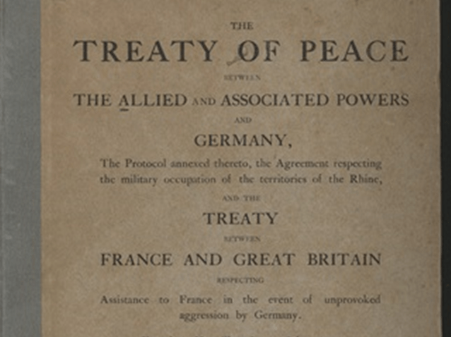 (Imagem: David Lloyd George, Woodrow Wilson e Georges Clemenceau.) (Imagem: David Lloyd George, Woodrow Wilson e Georges Clemenceau.)