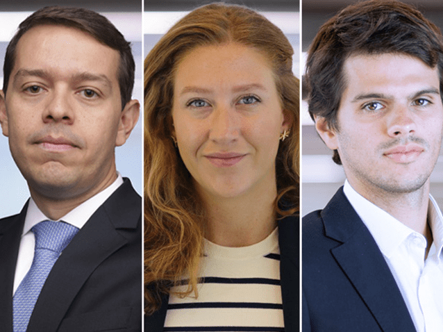 Carlos Renato Vieira, Stephanie Consonni e Danilo Lambert (Da esquerda para a direita) (Imagem: Divulgação TozziniFreire Advogados)