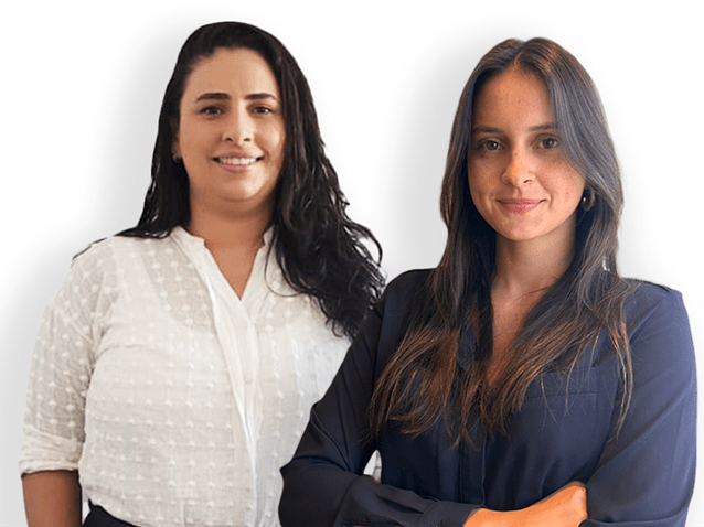 Mona Sodré e Catarina Anselmo (Imagem: Divulgação Raphael Miranda | Mello | Raposo | Barbosa Advogados)