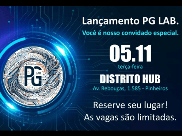 PG Advogados lança o PG Lab, Laboratório de Inovação & IA (Imagem: Divulgação)