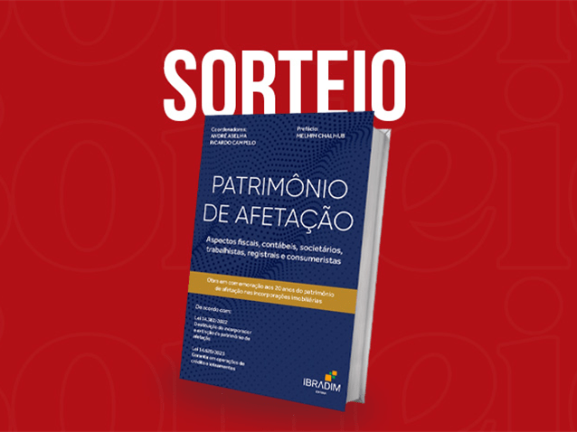 Resultado do Sorteio da obra "Patrimônio de Afetação"