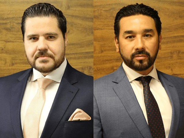 Paulo Andre´ M. Pedrosa, Remo Battaglia e Ana Li´via Brum, presidente, vice-presidente e  1ª secreta´ria da Comissa~o de Direito Me´dico da OAB Santo Amaro. (Imagem: Divulgação)