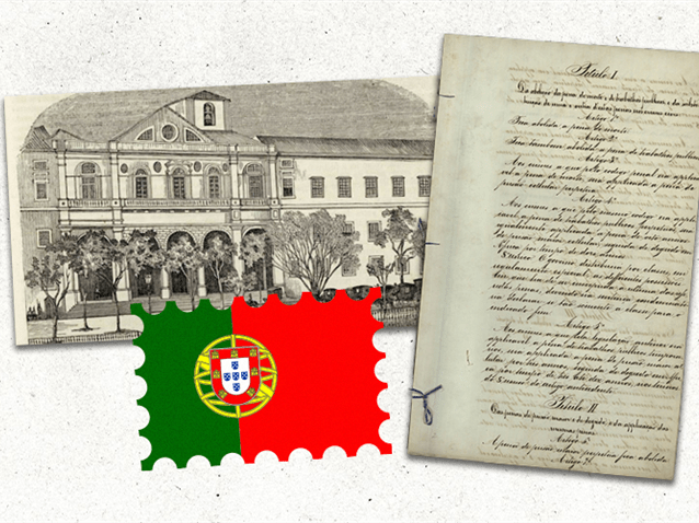  (Imagem: Reprodução/Arquivo Nacional da Torre do Tombo (ANTT) | Arte Migalhas)