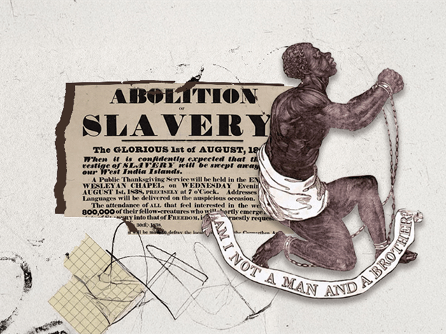  (Imagem: British Abolition Movement/Arte Migalhas)