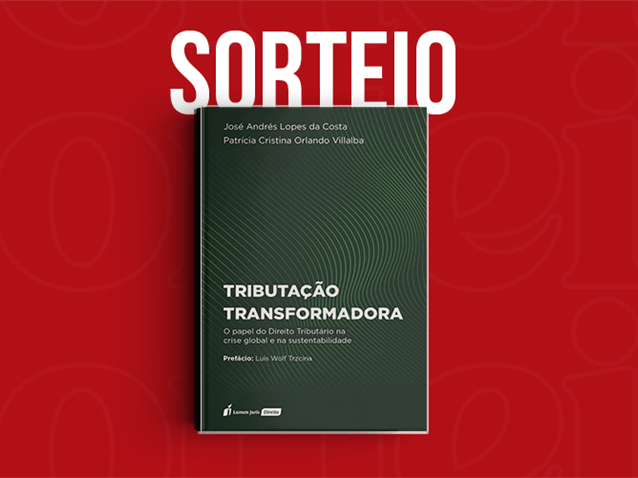 Resultado do sorteio da obra "Tributação Transformadora" Resultado do sorteio da obra "Tributação Transformadora"