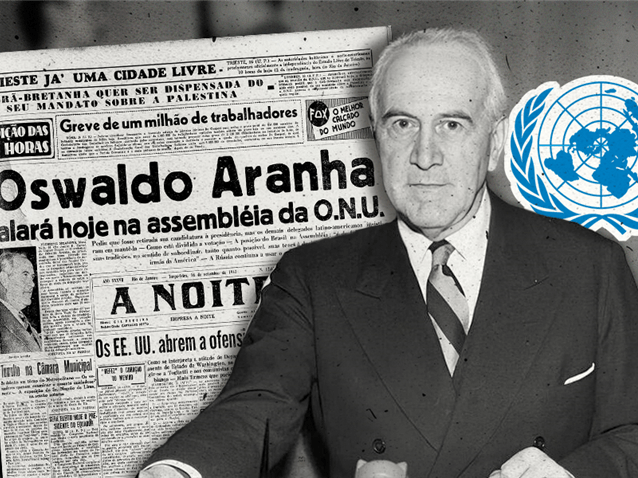  (Imagem: A Noite/RJ | Nações Unidas | Arte Migalhas)