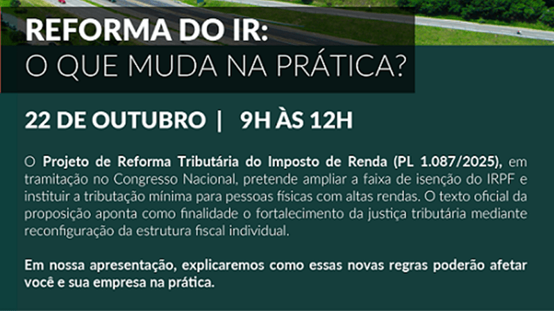 Reforma do IR: o que muda na prática?