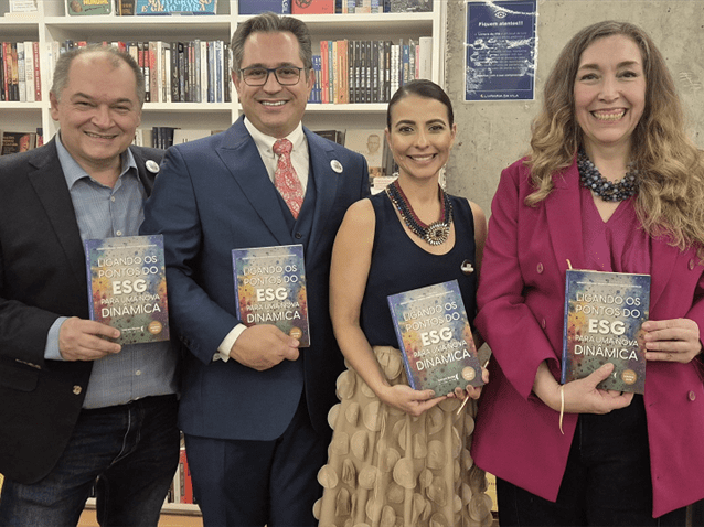 Alexandre Arnone lança livro sobre ESG em São Paulo