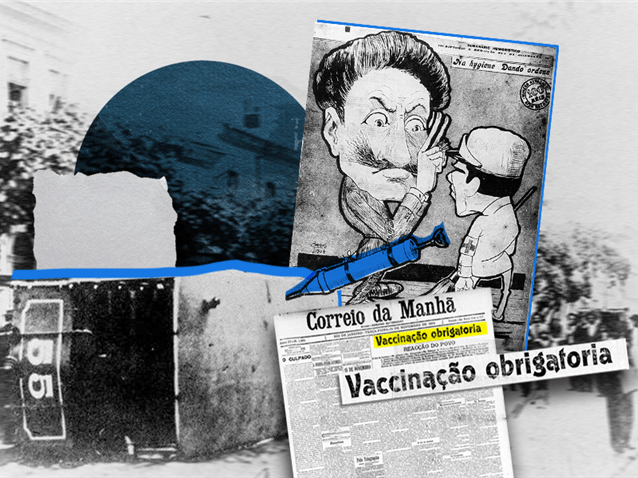  (Imagem: Fundação Oswaldo Cruz/Correio da Manhã/Agência Senado/Arte Migalhas)