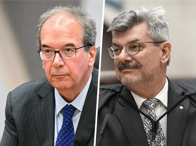  (Imagem: Lucas Pricken/STJ | Sérgio Amaral/STJ)