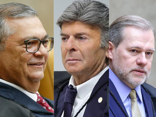  (Imagem: Victor Piemonte/STF | Fabio Rodrigues-Pozzebom/Agência Brasil | Gustavo Moreno/STF)
