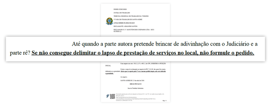  (Imagem: Reprodução/Decisão judicial)