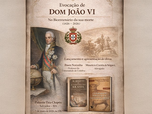 Lançamento de obras marca bicentenário da morte de Dom João VI 