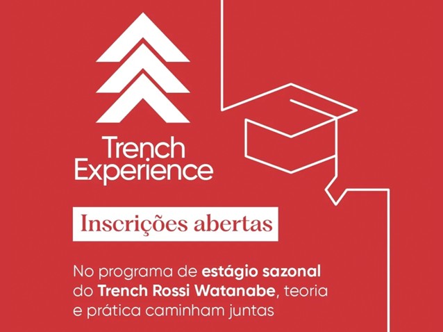 Trench Rossi Watanabe abre inscrições para o "Trench Experience 2026"