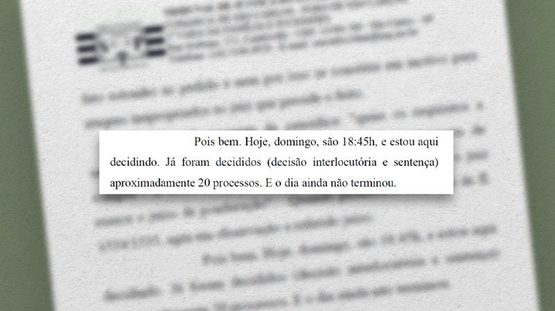(Imagem: Reprodução/Decisão Judicial) (Imagem: Reprodução/Decisão Judicial)