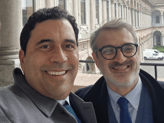 Bruno Freire e Silva apresenta pesquisa em universidade da Itália Bruno Freire e Silva apresenta pesquisa em universidade da Itália
