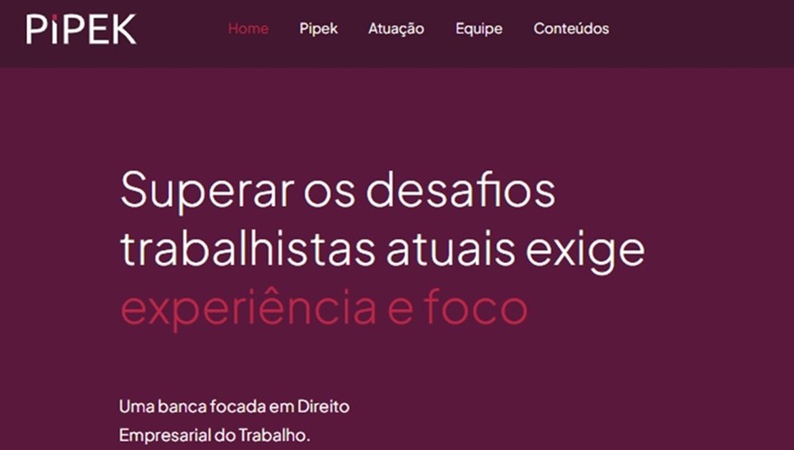  (Imagem: Reprodução/Pipek Advogados)