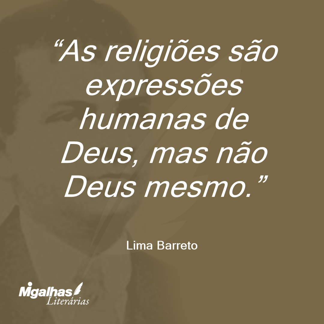 As religiões são expressões humanas de Deus, mas não Deus mesmo.